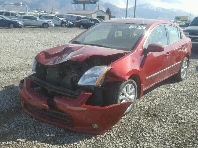 3N1AB6AP9AL725536 - 2010 NISSAN SENTRA 2.0 RED photo 2