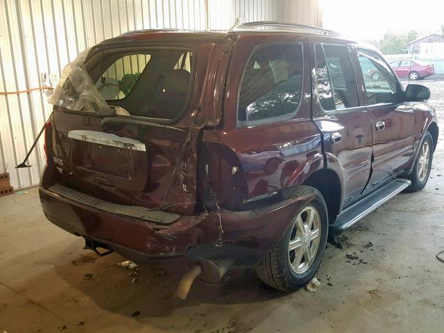 5GADT13S872214780 - 2007 BUICK RAINIER CX MAROON photo 4