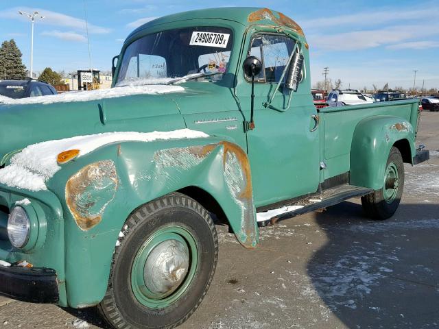 9530 - 1954 INTERNATIONAL PICKUP GREEN photo 9