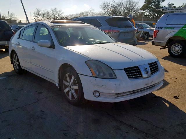 1N4BA41E95C810617 - 2005 NISSAN MAXIMA SE WHITE photo 1