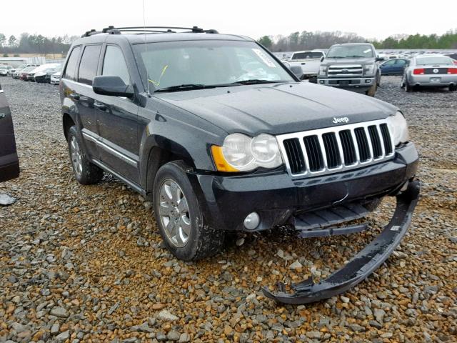 1J8HR58N88C236047 - 2008 JEEP GRAND CHER BLACK photo 1