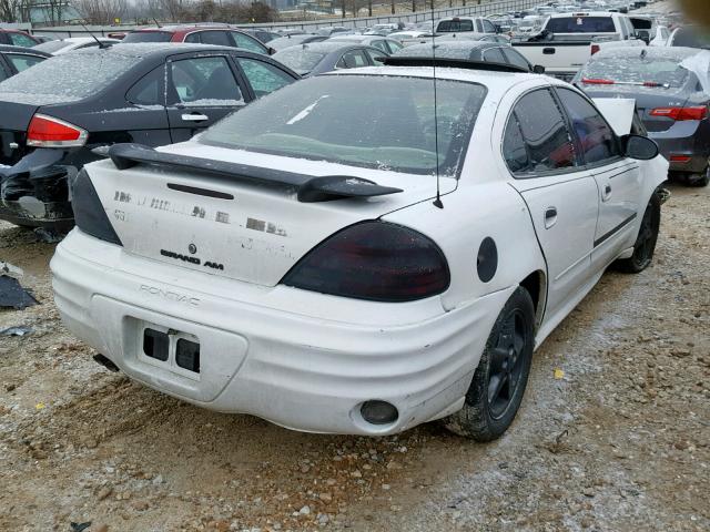 1G2NF52E84M685409 - 2004 PONTIAC GRAND AM S WHITE photo 4