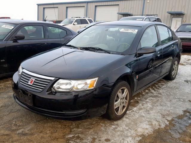 1G8AJ55F76Z180717 - 2006 SATURN ION LEVEL BLACK photo 2