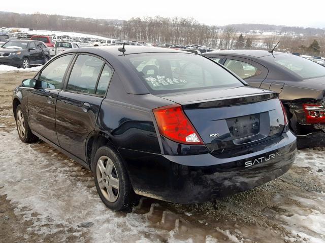1G8AJ55F76Z180717 - 2006 SATURN ION LEVEL BLACK photo 3