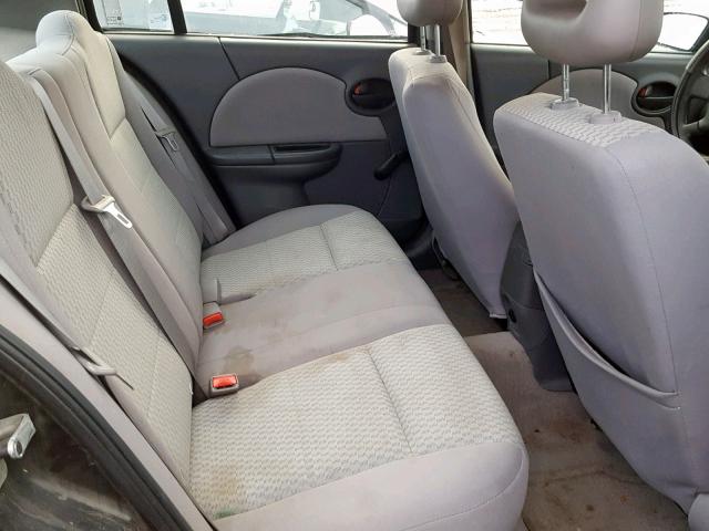 1G8AJ55F76Z180717 - 2006 SATURN ION LEVEL BLACK photo 6