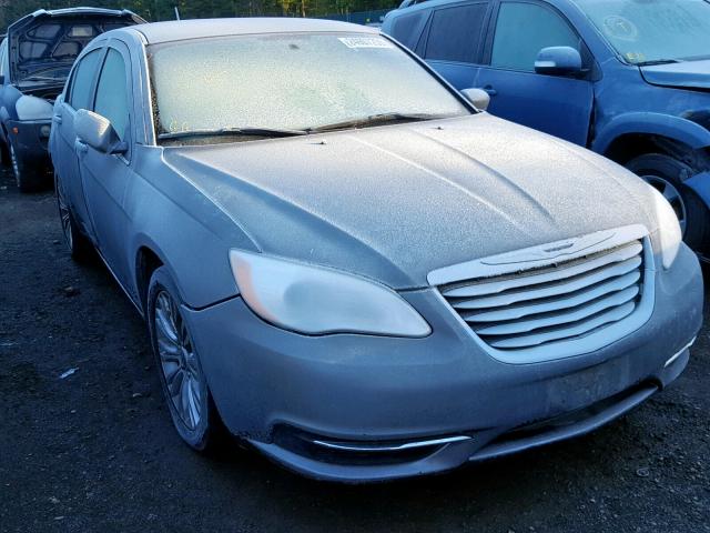 1C3CCBAB3DN671921 - 2013 CHRYSLER 200 LX GRAY photo 2