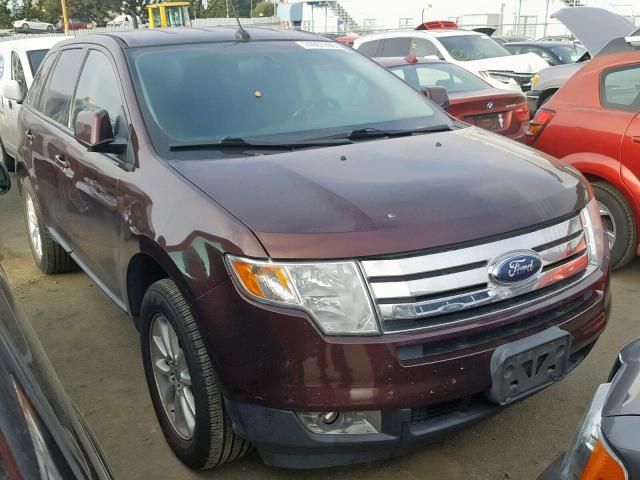 2FMDK3JC4ABB07506 - 2010 FORD EDGE SEL BURGUNDY photo 1