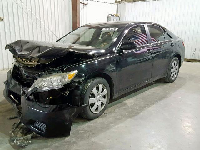 4T1BF3EK8BU147533 - 2011 TOYOTA CAMRY BASE BLACK photo 2