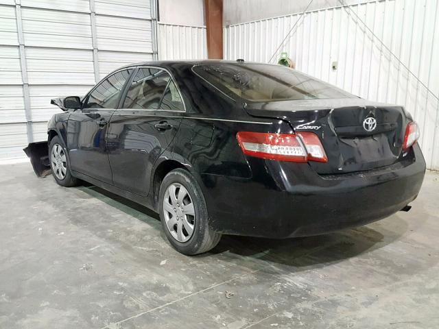 4T1BF3EK8BU147533 - 2011 TOYOTA CAMRY BASE BLACK photo 3