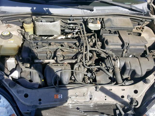 1FAFP34N66W114528 - 2006 FORD FOCUS ZX4 GOLD photo 7