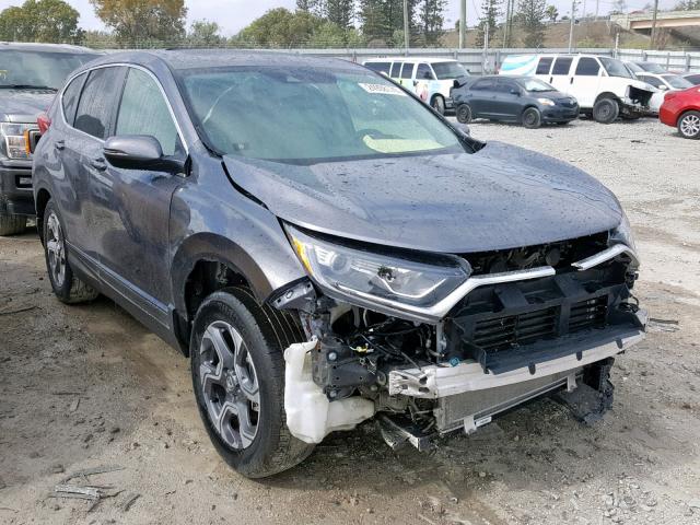 7FARW1H84HE006388 - 2017 HONDA CR-V EXL GRAY photo 1