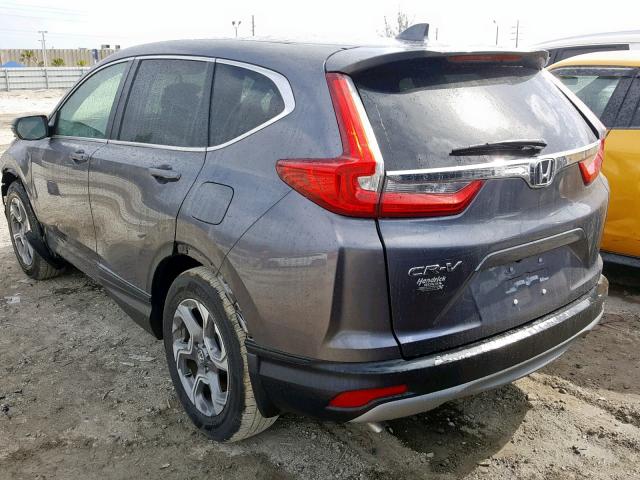 7FARW1H84HE006388 - 2017 HONDA CR-V EXL GRAY photo 3