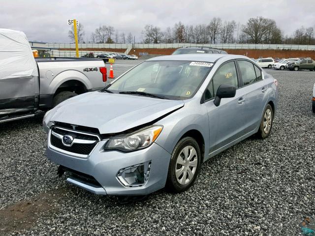 JF1GJAA64EG011172 - 2014 SUBARU IMPREZA BA SILVER photo 2