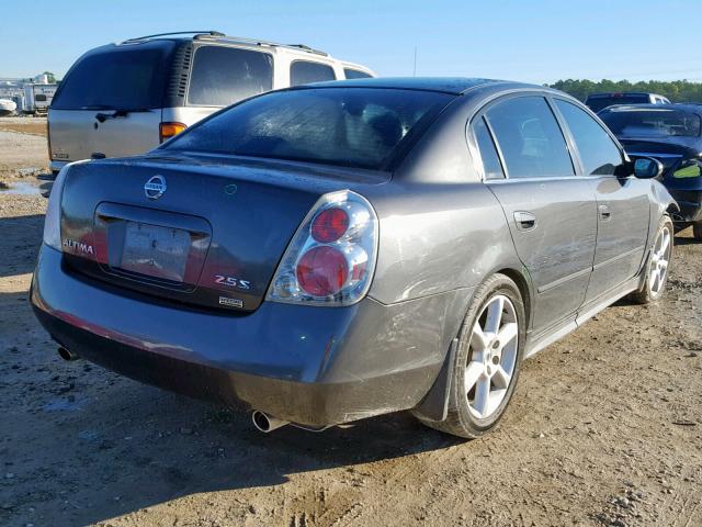 1N4BL11D76N341341 - 2006 NISSAN ALTIMA SE GRAY photo 4