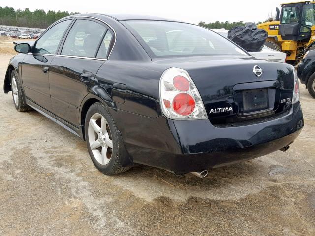 1N4BL11D66N330587 - 2006 NISSAN ALTIMA SE BLACK photo 3