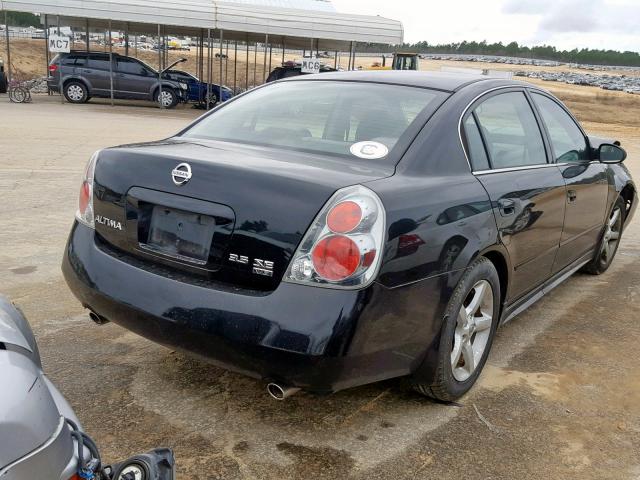 1N4BL11D66N330587 - 2006 NISSAN ALTIMA SE BLACK photo 4