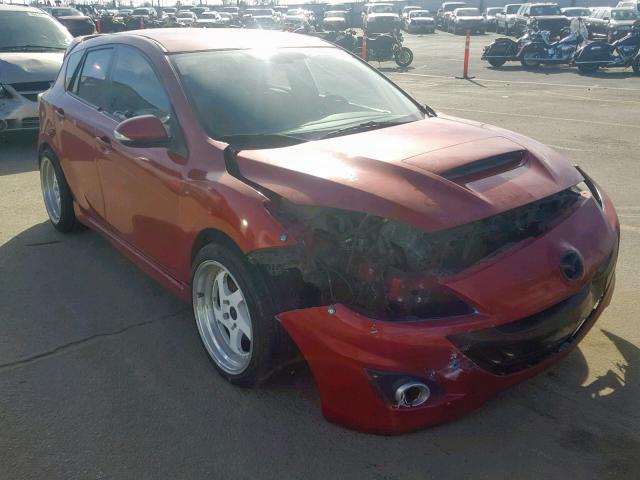JM1BL1H46A1316530 - 2010 MAZDA SPEED 3 RED photo 1