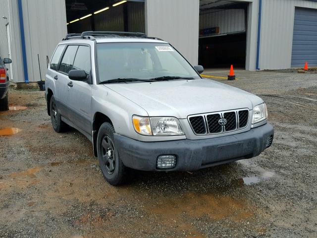 JF1SF63542H745068 - 2002 SUBARU FORESTER L SILVER photo 1