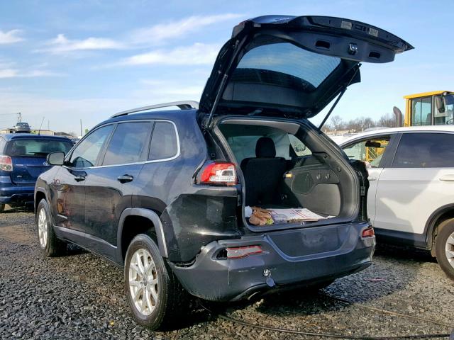 1C4PJMCB9GW310364 - 2016 JEEP CHEROKEE L BLACK photo 3