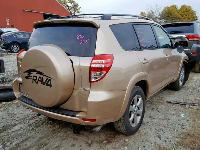 2T3DK4DV7AW035480 - 2010 TOYOTA RAV4 LIMIT TAN photo 4