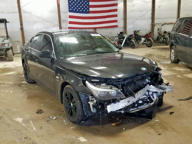 WBANV1C54AC388481 - 2010 BMW 528 XI BLACK photo 1