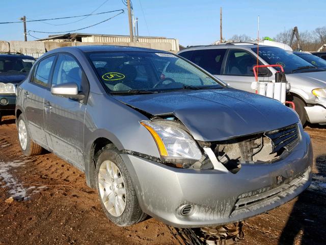 3N1AB6APXCL774988 - 2012 NISSAN SENTRA 2.0 GRAY photo 1