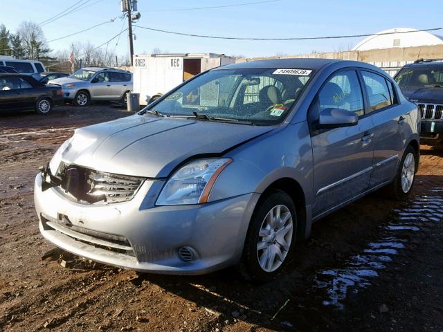 3N1AB6APXCL774988 - 2012 NISSAN SENTRA 2.0 GRAY photo 2