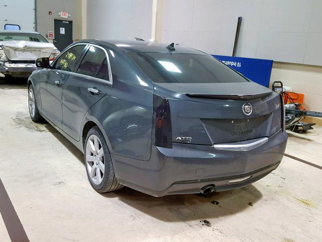 1G6AA5RA6E0188060 - 2014 CADILLAC ATS GRAY photo 3