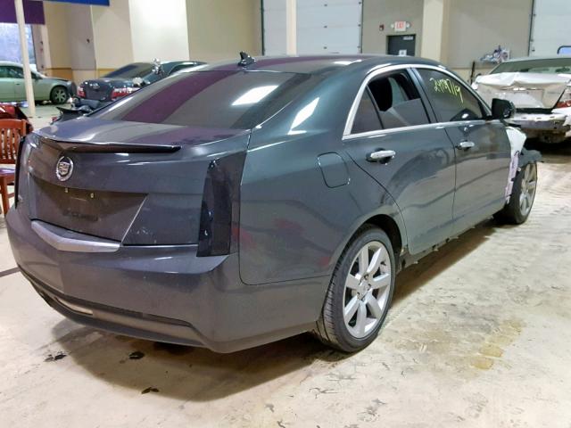 1G6AA5RA6E0188060 - 2014 CADILLAC ATS GRAY photo 4