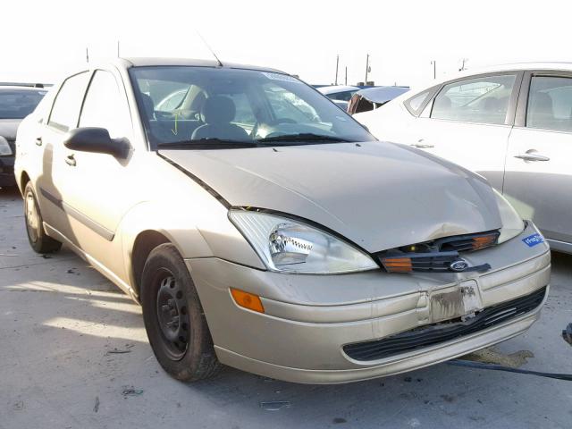 1FAFP33P42W293374 - 2002 FORD FOCUS LX GOLD photo 1