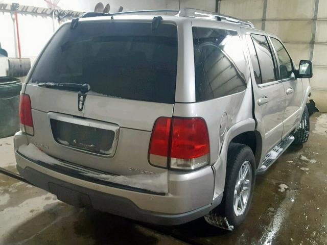 5LMEU88H34ZJ49662 - 2004 LINCOLN AVIATOR Boz foto 4