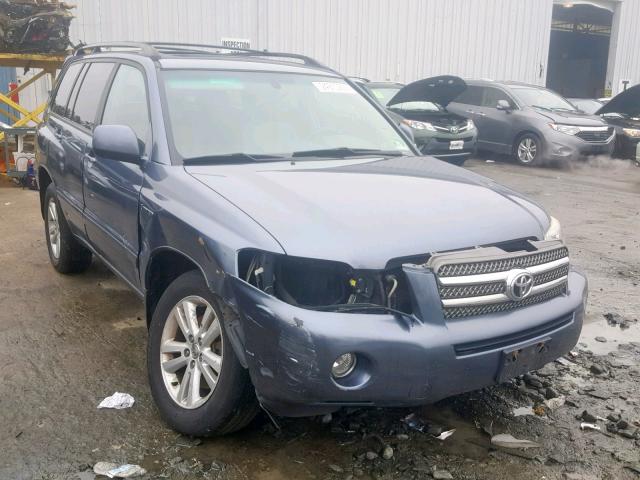 JTEEW21A860005328 - 2006 TOYOTA HIGHLANDER GRAY photo 1