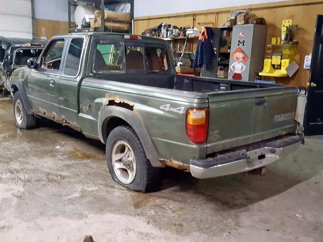 4F4ZR47E52TM09965 - 2002 MAZDA B4000 CAB GREEN photo 3