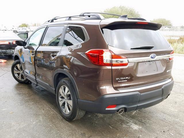 4S4WMACD9K3431338 - 2019 SUBARU ASCENT PRE BROWN photo 3