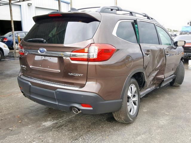 4S4WMACD9K3431338 - 2019 SUBARU ASCENT PRE BROWN photo 4