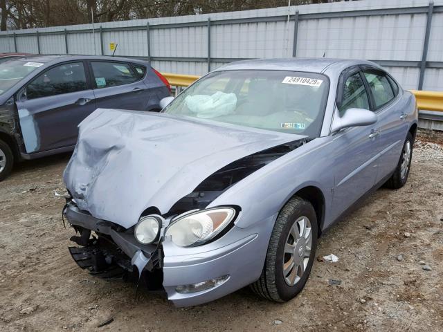 2G4WC582X61253341 - 2006 BUICK LACROSSE C BLUE photo 2