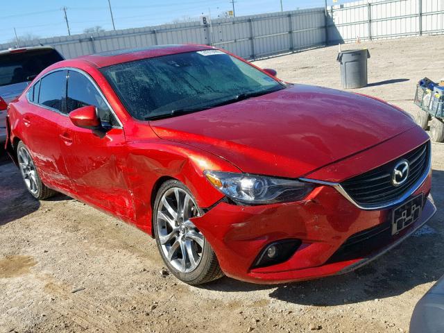 JM1GJ1W52F1199737 - 2015 MAZDA 6 GRAND TO RED photo 1