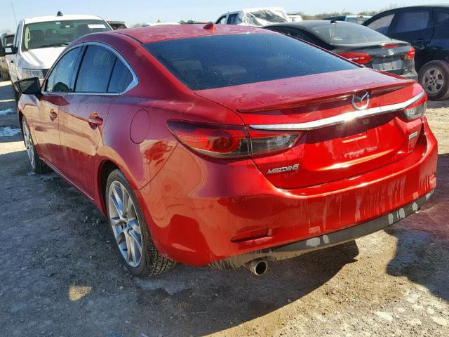 JM1GJ1W52F1199737 - 2015 MAZDA 6 GRAND TO RED photo 3