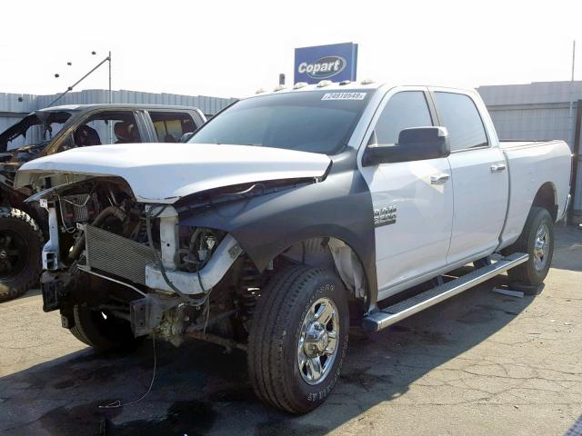 3C6UR5DJ5FG544674 - 2015 RAM 2500 SLT WHITE photo 2