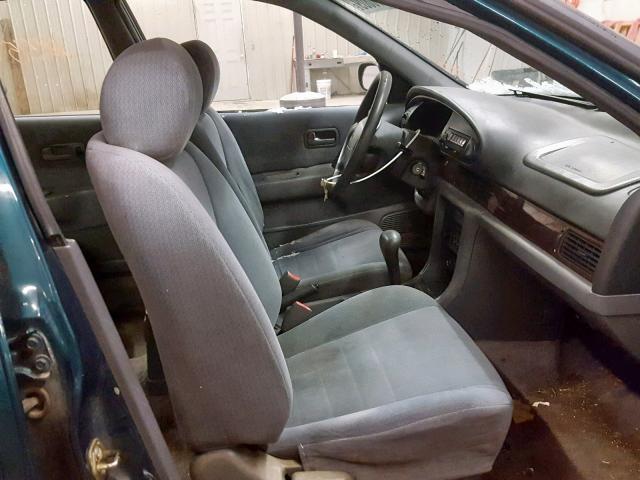 1N4BU31D4TC135667 - 1996 NISSAN ALTIMA XE GREEN photo 5