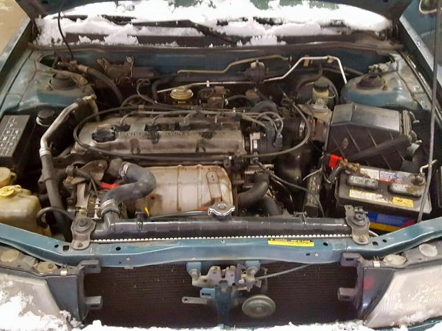 1N4BU31D4TC135667 - 1996 NISSAN ALTIMA XE GREEN photo 7