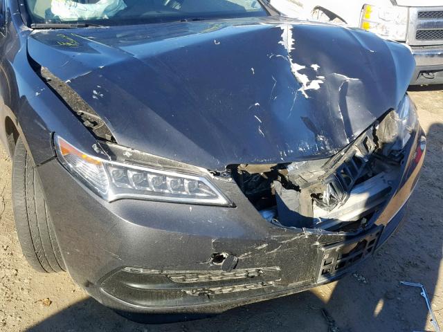 19UUB2F36FA025319 - 2015 ACURA TLX CHARCOAL photo 9