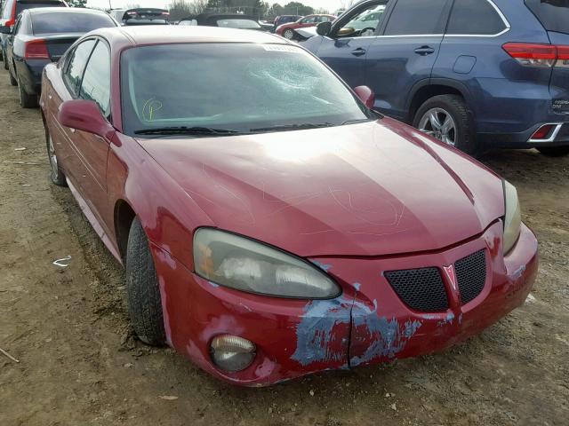 2G2WP522751330610 - 2005 PONTIAC GRAND PRIX MAROON photo 1