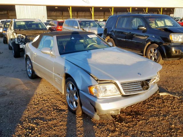 WDBFA68F52F203516 - 2002 MERCEDES-BENZ SL 500 SILVER photo 1