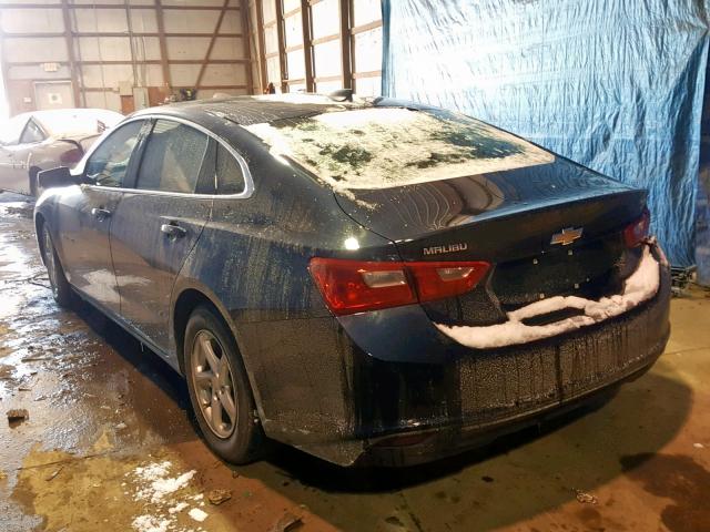 1G1ZB5ST6HF235235 - 2017 CHEVROLET MALIBU LS BLUE photo 3