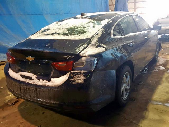 1G1ZB5ST6HF235235 - 2017 CHEVROLET MALIBU LS BLUE photo 4