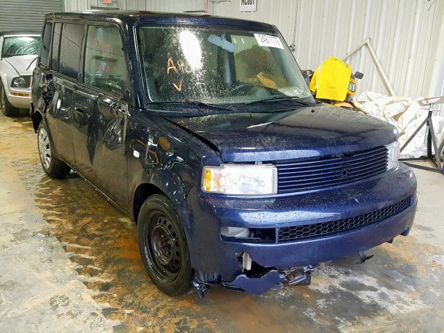 JTLKT334750190892 - 2005 TOYOTA SCION XB BLUE photo 1