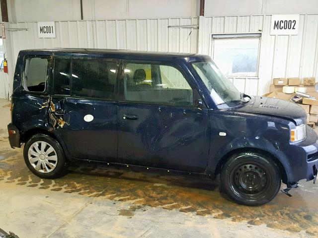 JTLKT334750190892 - 2005 TOYOTA SCION XB BLUE photo 9