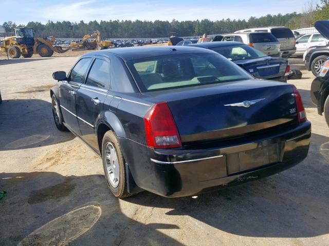 2C3KA53G96H532321 - 2006 CHRYSLER 300 TOURIN BLACK photo 3