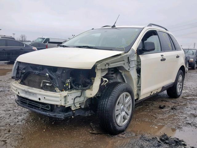 2FMDK36C78BB31527 - 2008 FORD EDGE SE WHITE photo 2